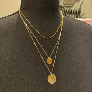 Golden Layered Necklace